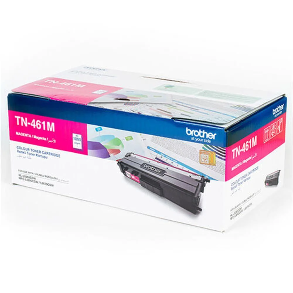 Brother TN-461M 1.800 Sayfa Magenta Kırmızı Toner HL-L8360CDW MFC-L8690CDW