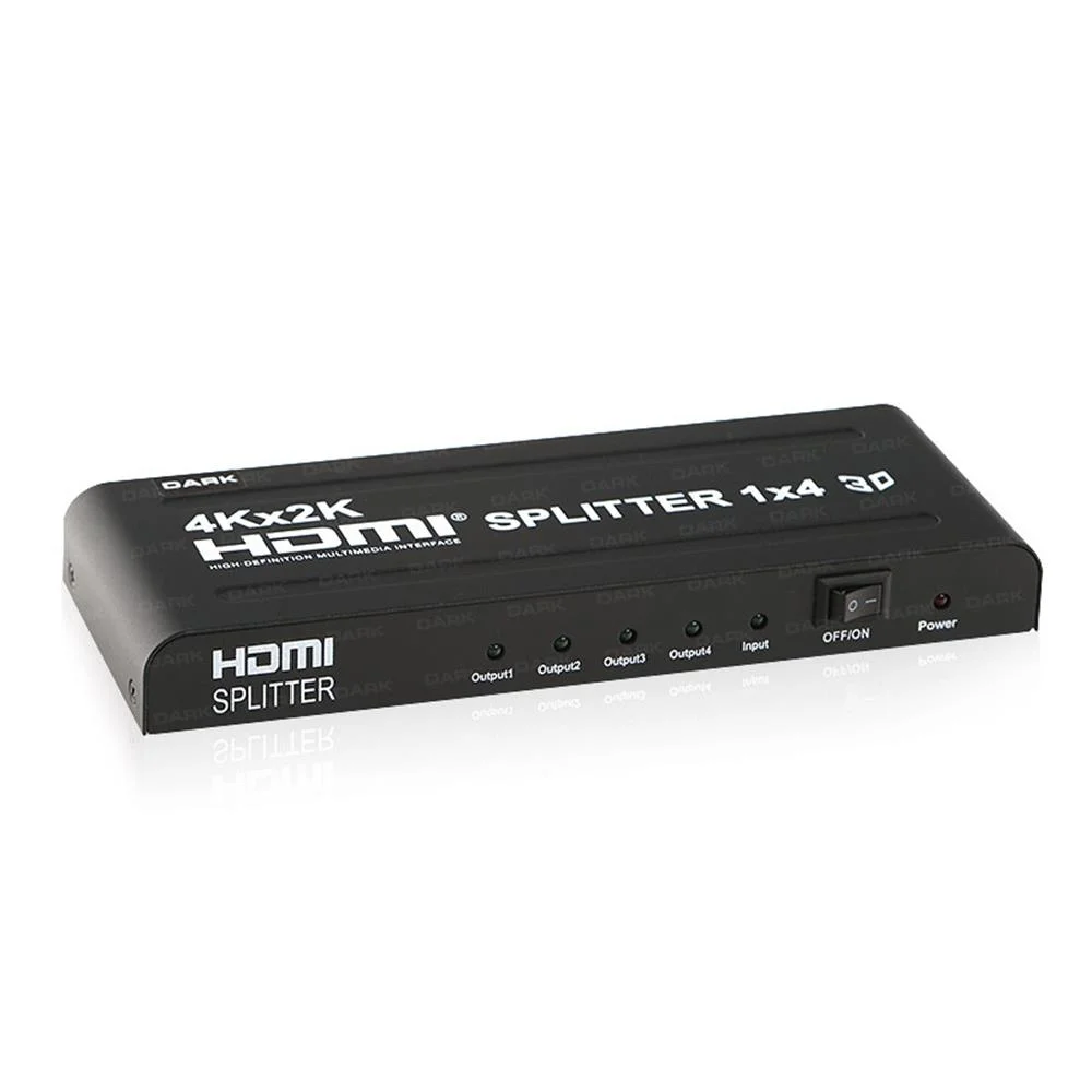 Dark DK HD SP4X1 4K UltraHD 1 Giriş 4 Çıkışlı HDMI Splitter (Sinyal Çoğaltıcı)