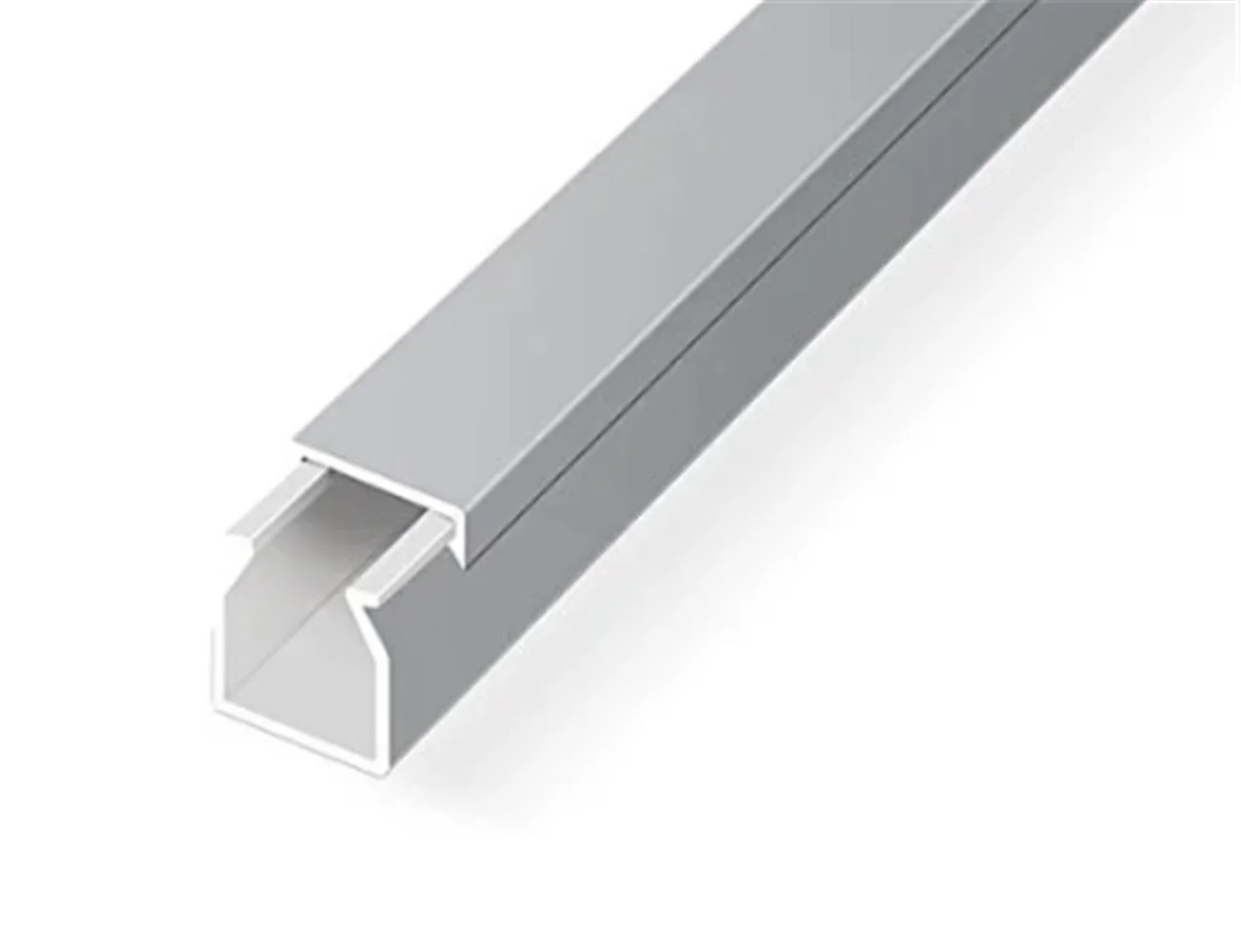 Mutlusan Kablo Kanalı 12 X12 Metalik Gri Yapışkanlı 2mt (001 155 012012 20 56 )