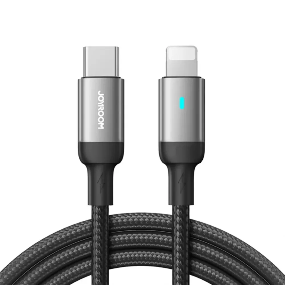 JOYROOM S-A10 30W TYPE C-LIGHTNING CABLE 1.2M BLACK