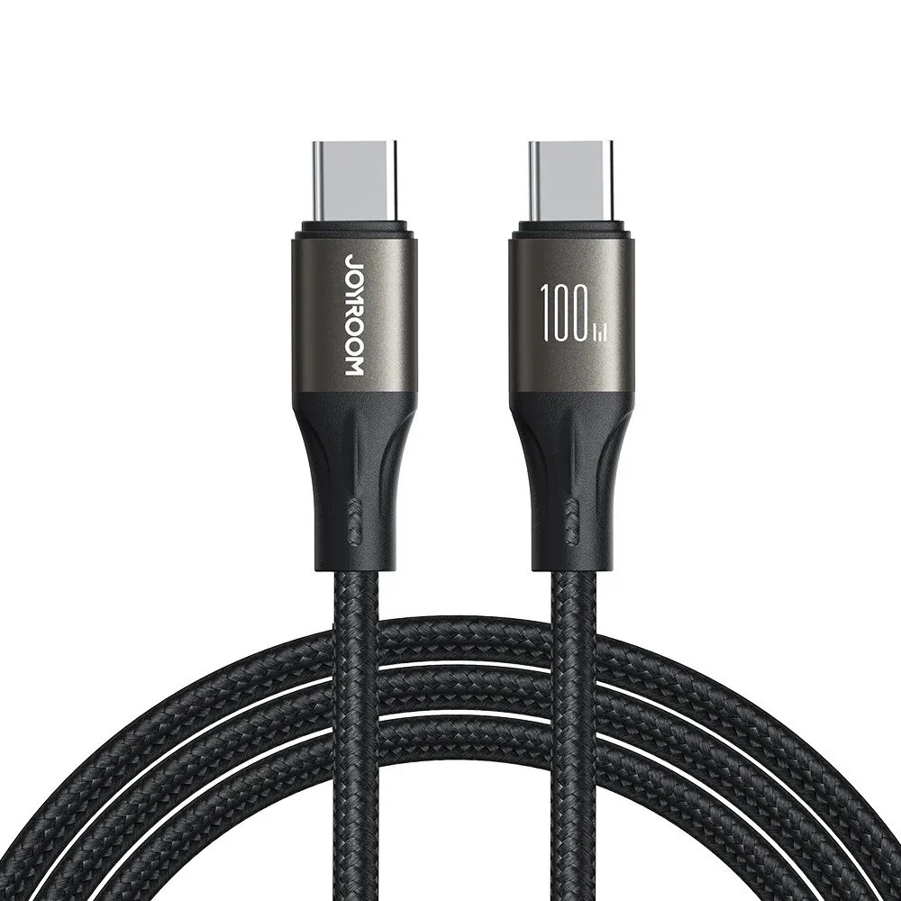 JOYROOM S-A25 100W TYPE C-TYPE C CABLE 1.2M BLCK