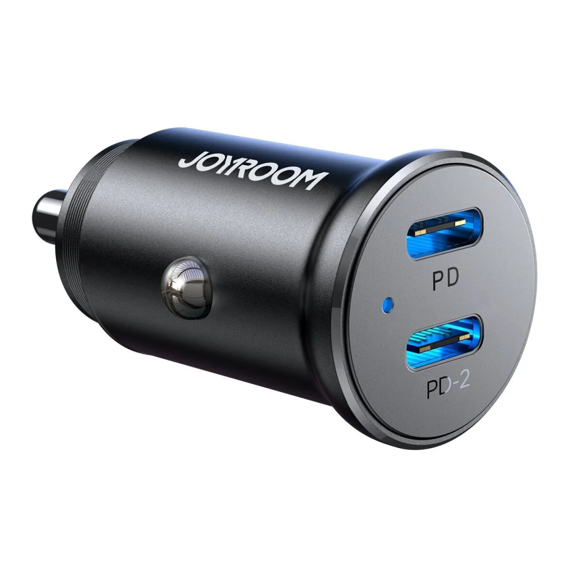JOYROOM JR-CCN06 30W 2C MINI METAL CAR CHARGER