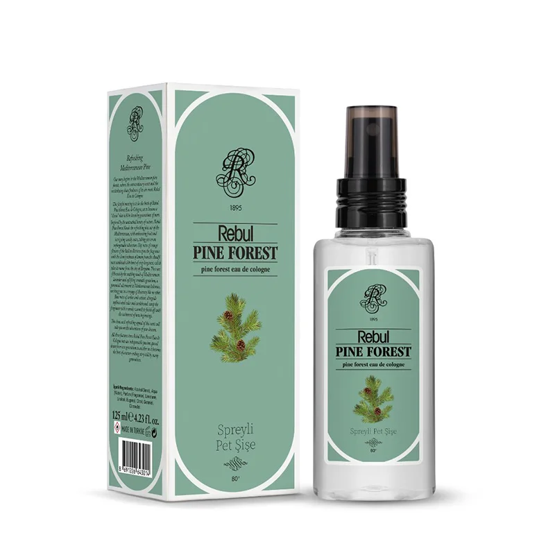 Rebul Pıne Forest 125 ml Pet Spreyli Kolonya