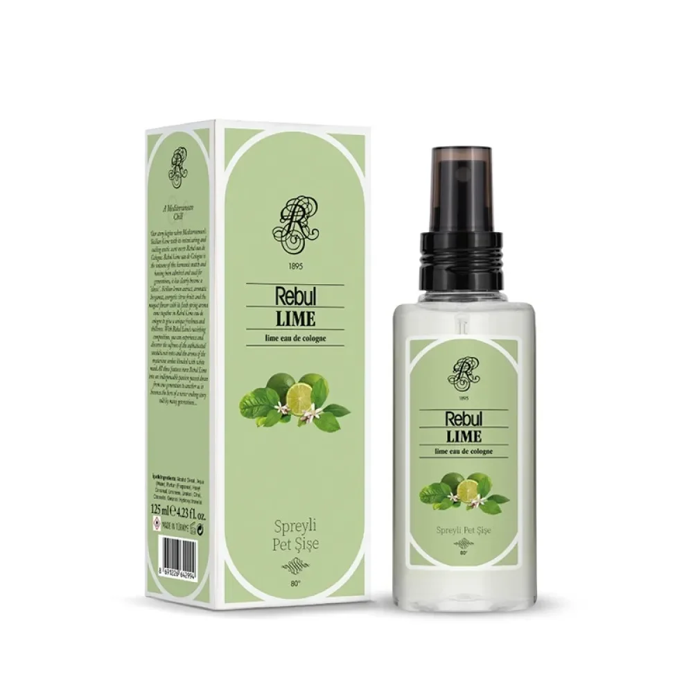 Rebul Lime 125 ml Spreyli Kolonya