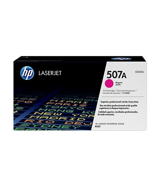 HP CE403A Magenta Toner Kartuş (507A)