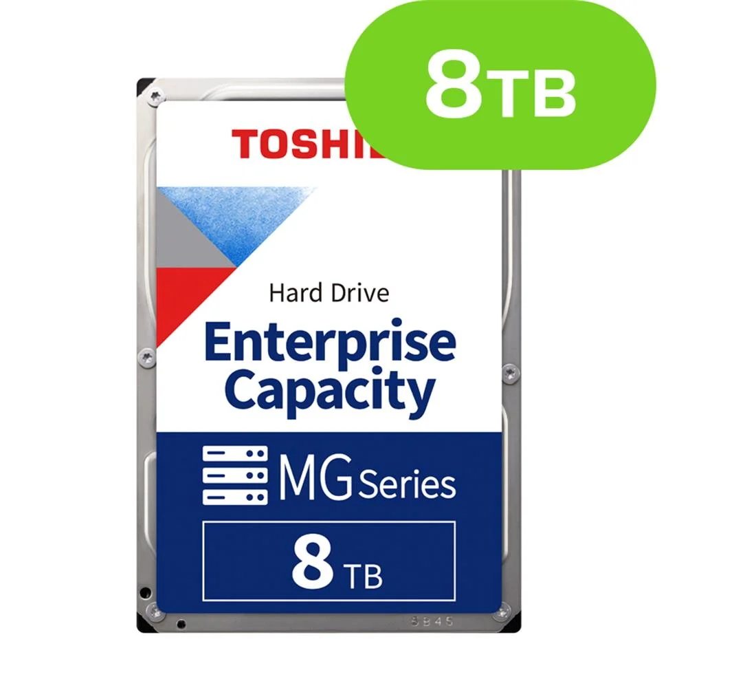 Toshiba 8TB MG10ADA800E 3.5" 7200RPM 256Mb 7-24 Enterprice Güvenlik Diski