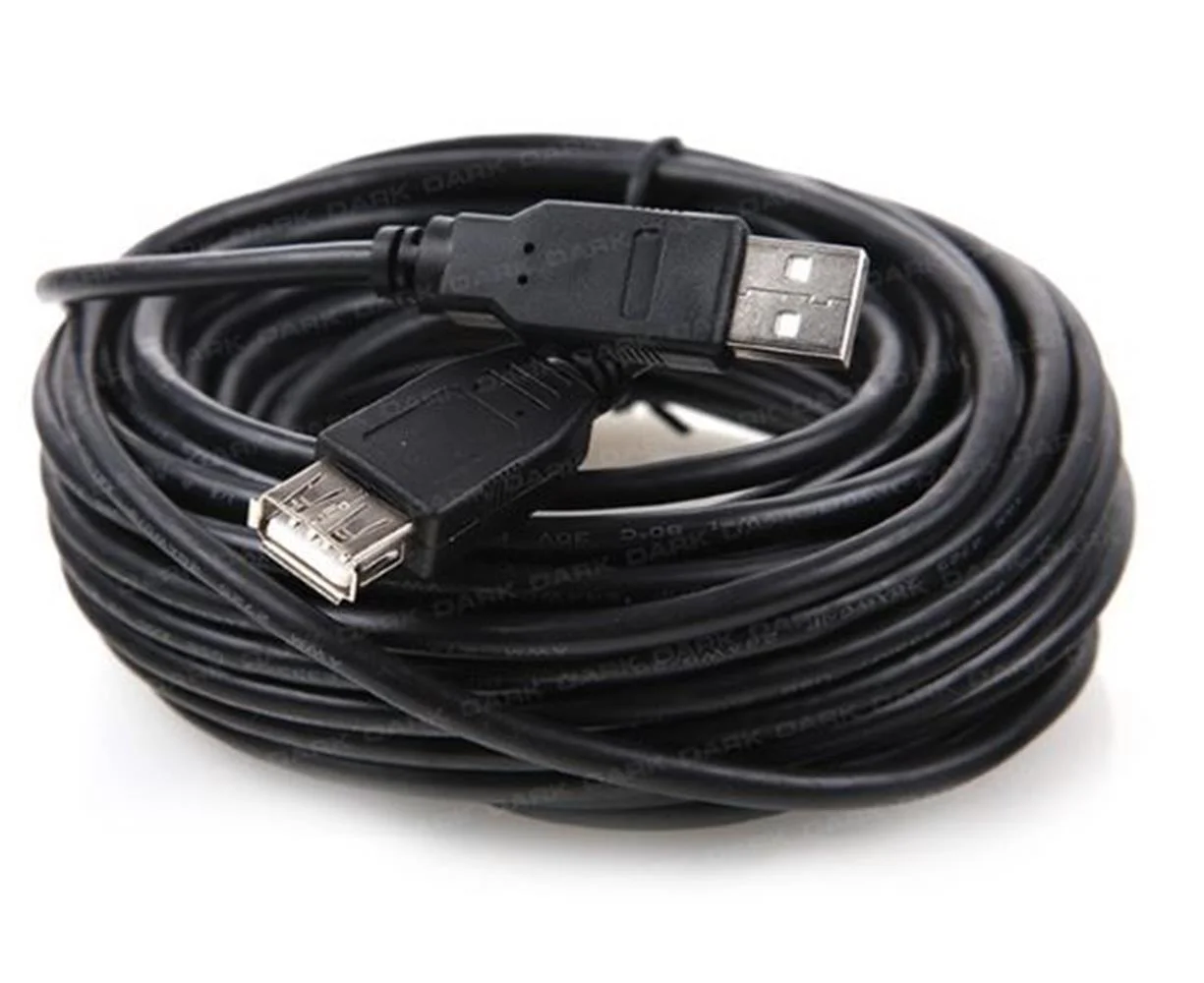 Dark"DK-CB-USB2EXTL1000"USB 2.0 10m Uzatma Kablosu