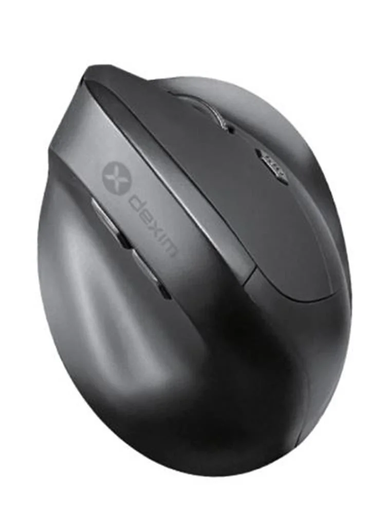 Dexim MW-060T Kablosuz &amp; Bluetooth Şarj Edilebilir Ergonomik Dikey Mouse -DMA028