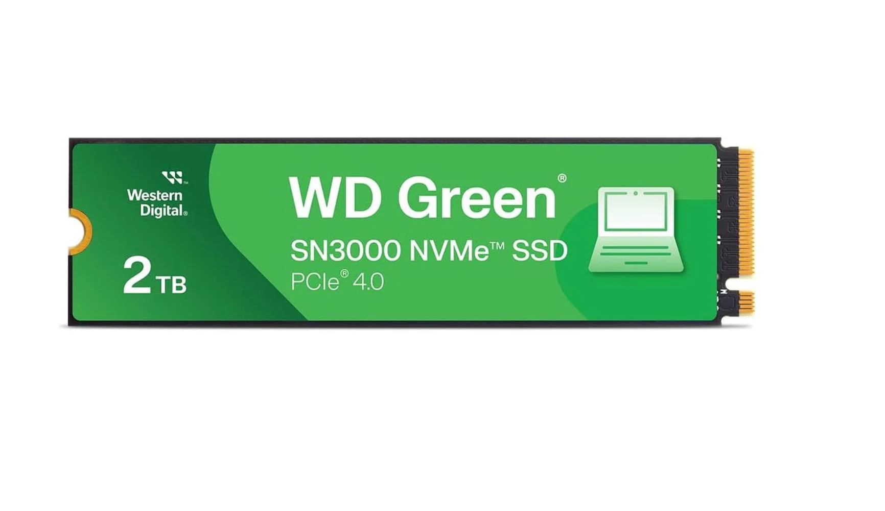 Wd 2TB Green SN3000 M.2 NVMe 5.000 MB-4.000 MB WDS200T4G0E Ssd Disk