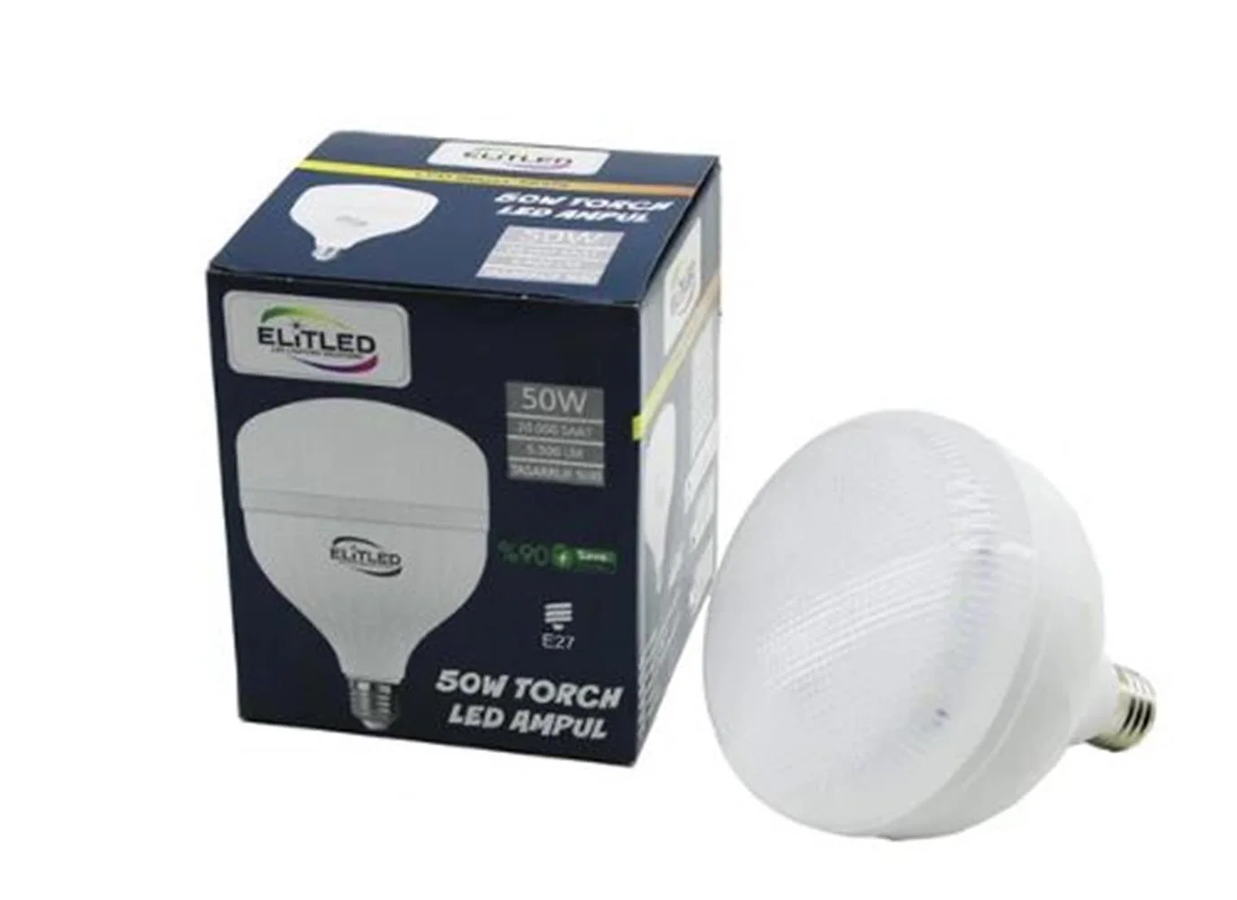 ELİTLED 50W BEYAZ TORCH  AMPUL