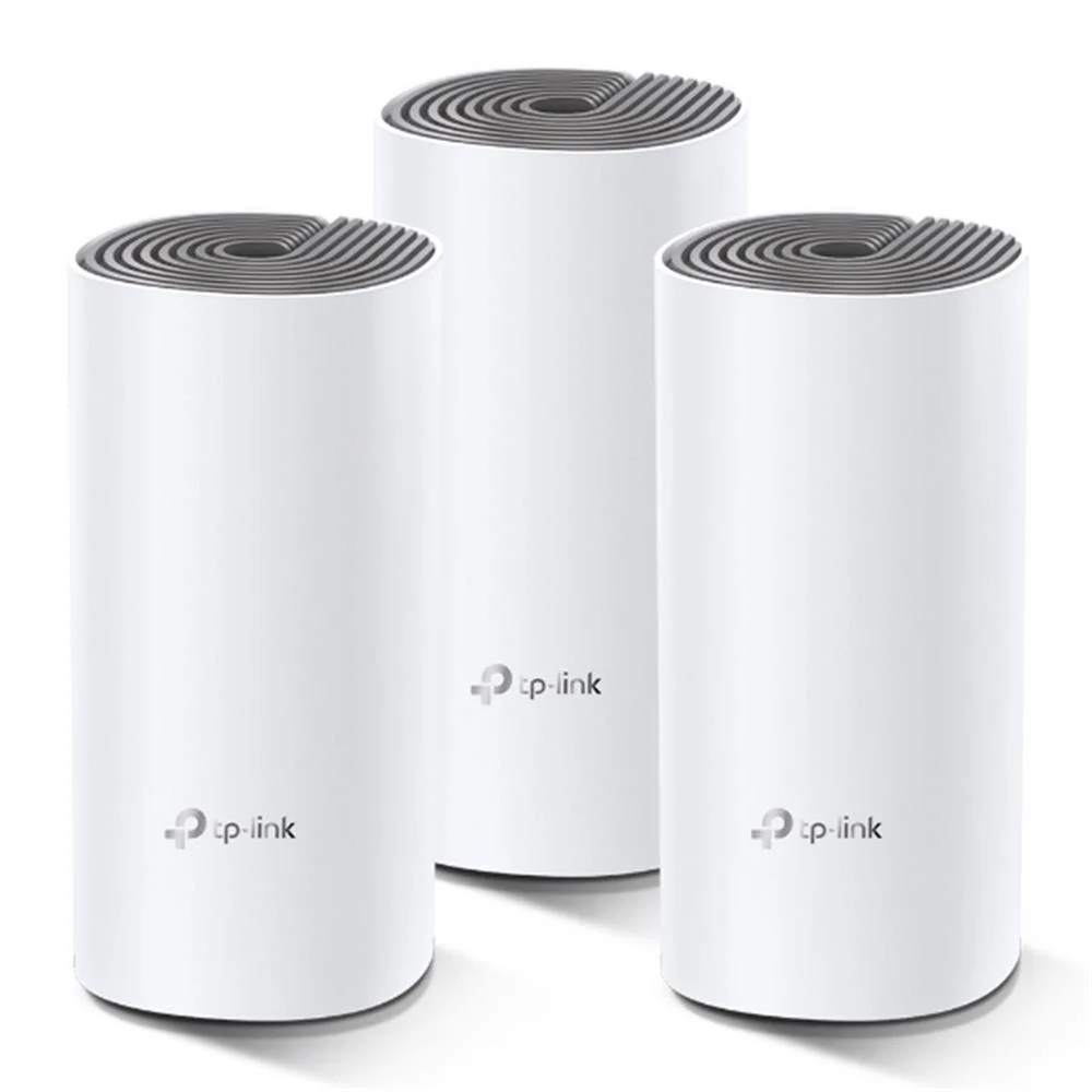 Tp-Link DECO E4 3Lü Paket AC1200 Tüm Evi Kapsayan Mesh Wifi Sistemi