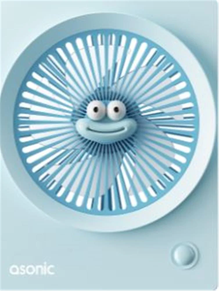 Asonic AFN23 Mavi 500mAh 3 Hız Kademeli Masaüstü Usb Fan