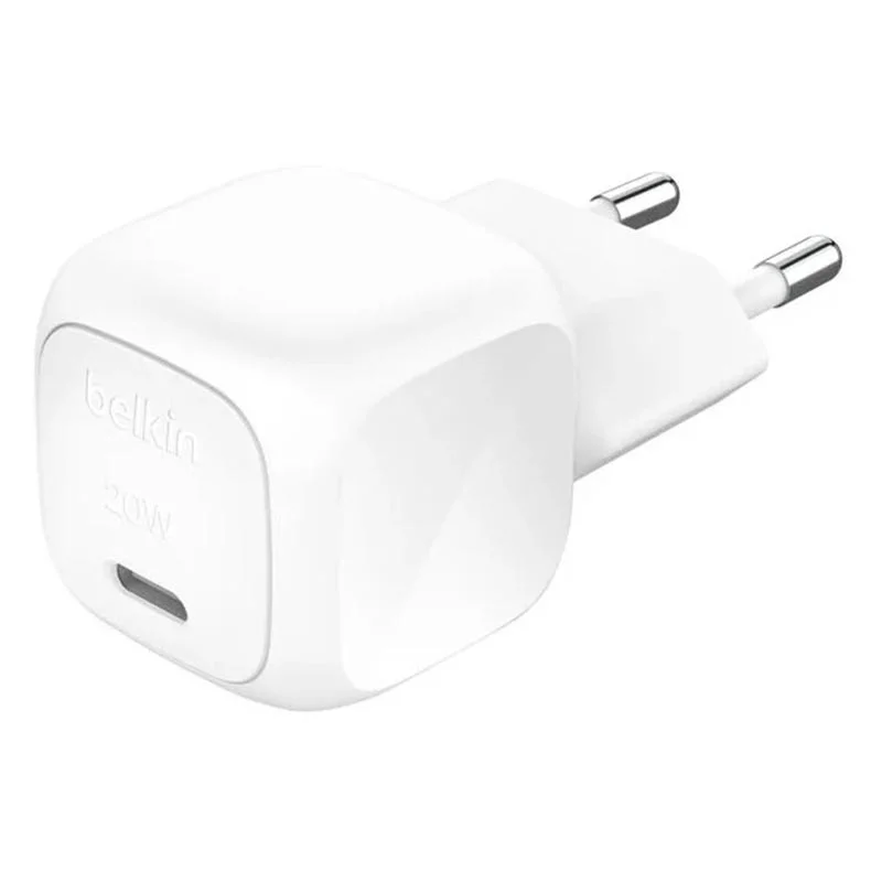 Belkin WCA009 20W PPS Kompakt USB-C Şarj Cihazı  - Beyaz