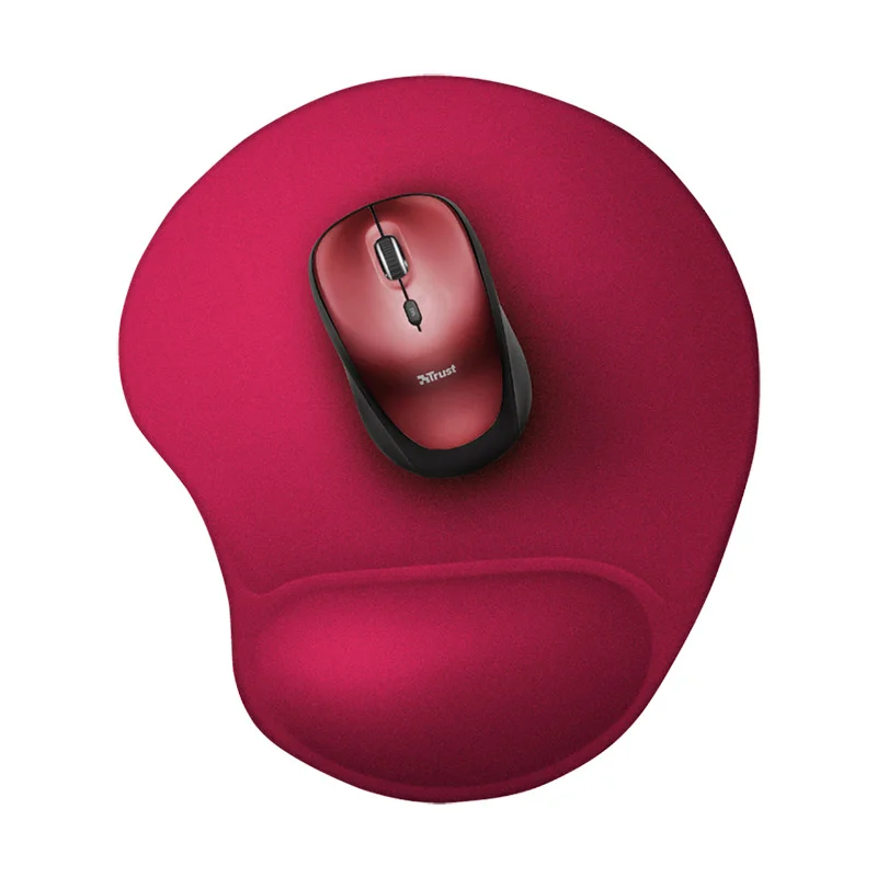 Trust 20429 Bigfoot Jel Mousepad,Kırmızı