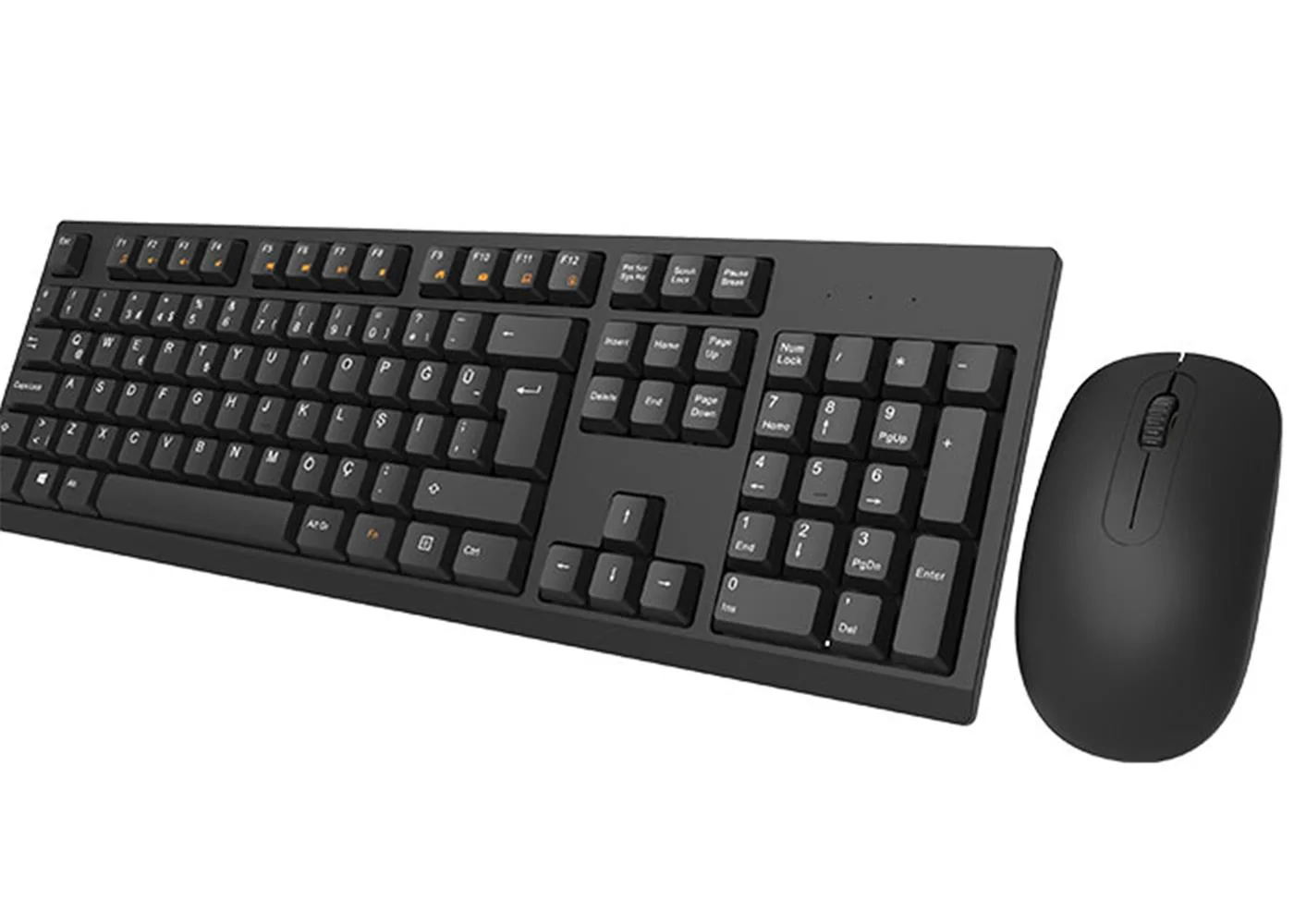 Everest KM-2510 Siyah Kablosuz Q Multimedia Klavye + Mouse Set