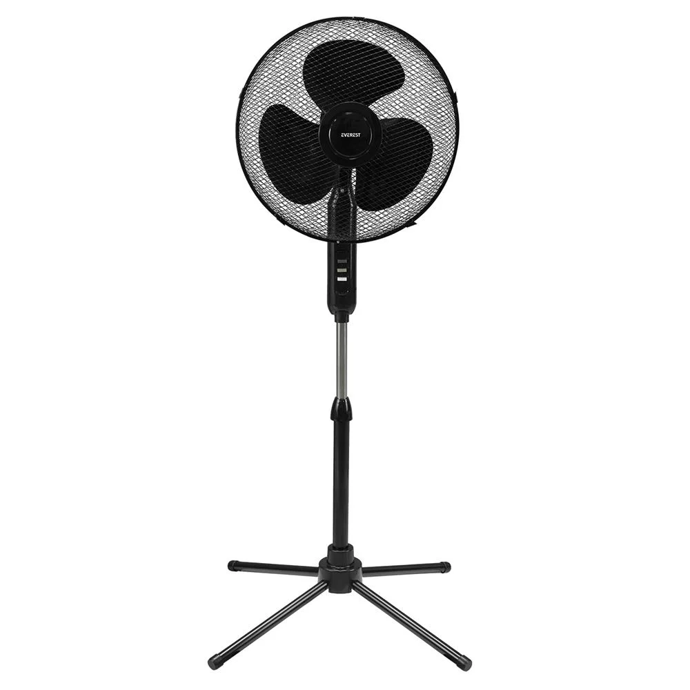 Everest FAN10 EcoWind Siyah Metal 3 Bıçaklı Vantilatör- Pervanesi 16 Maks 45W 3 Kademe 1100RPM
