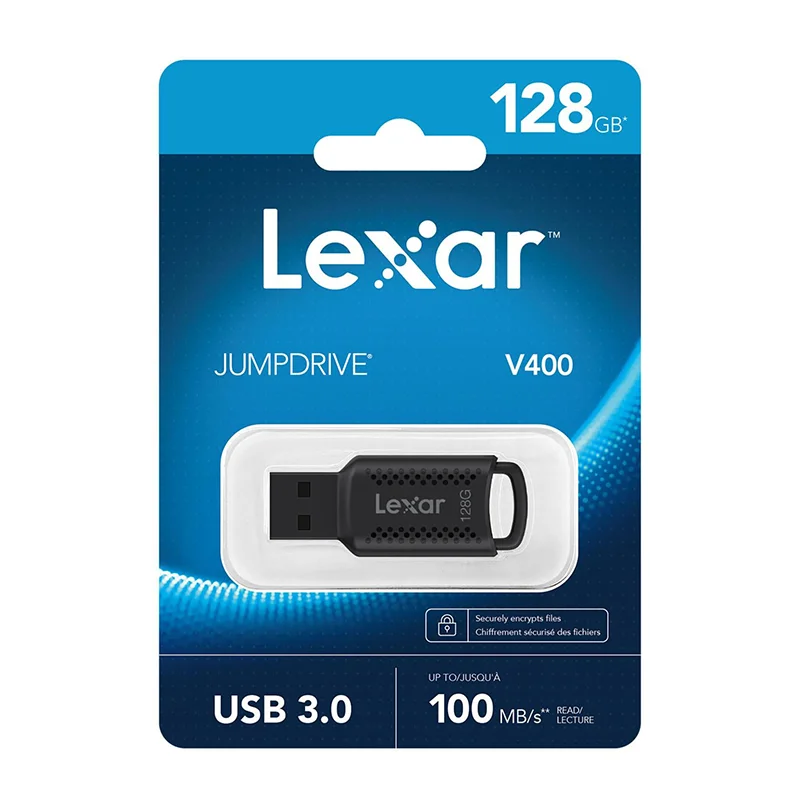 Lexar 128 GB JumpDrive V400 USB 3.0 Flash Sürücü