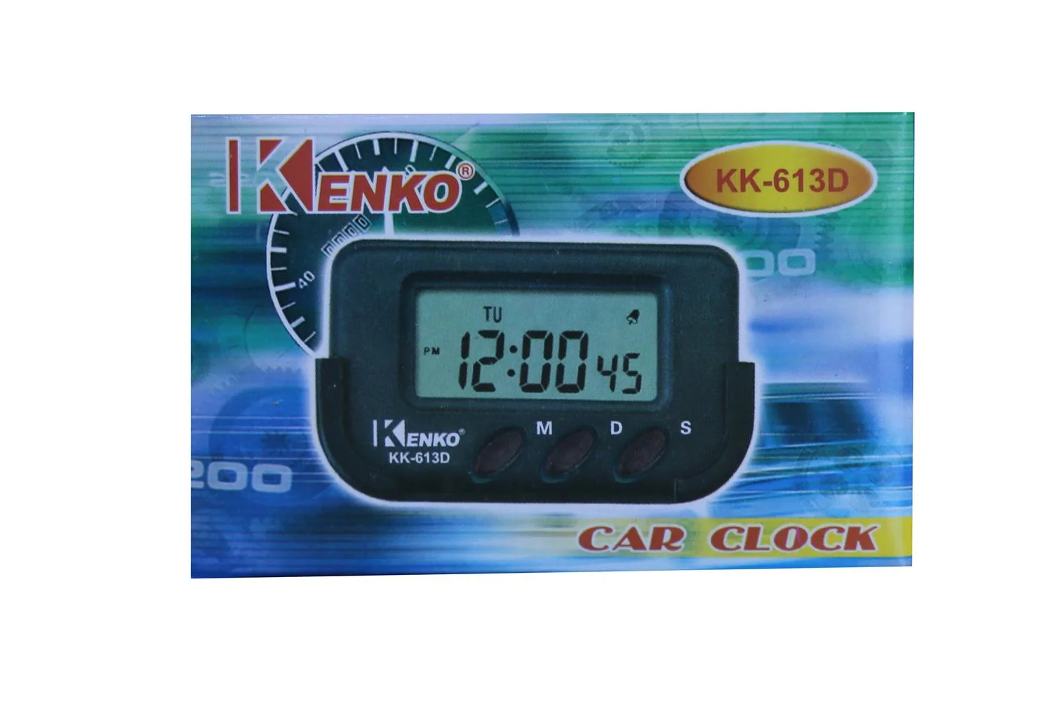 Kenko KK-613D Dijital Araç Saati ( Kronometre)