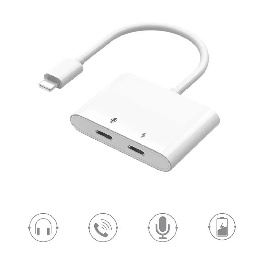 Wiwu LT01 Plus Lightning Ses Adaptörü