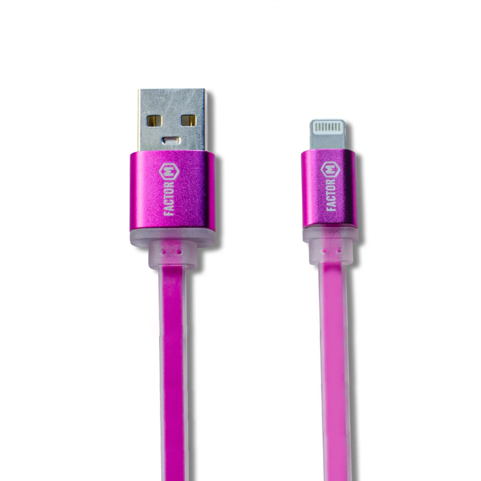 Factor-M Lıghtnıng Data Kablo 3A 1.20M Pembe