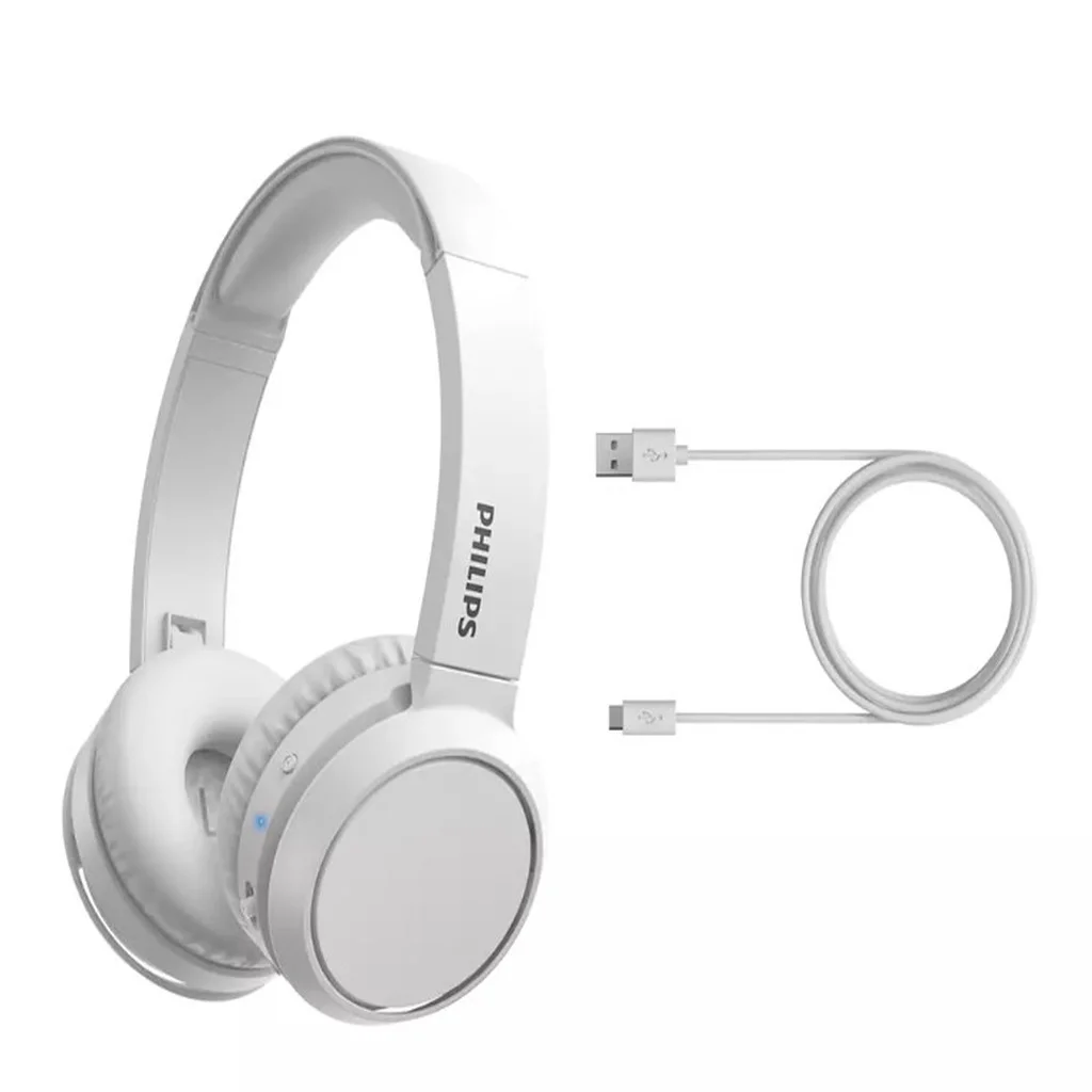 Philips TAH4205 Kablosuz Kulak Üstü Kulaklık (Mikrofonlu) Beyaz - 29 saat