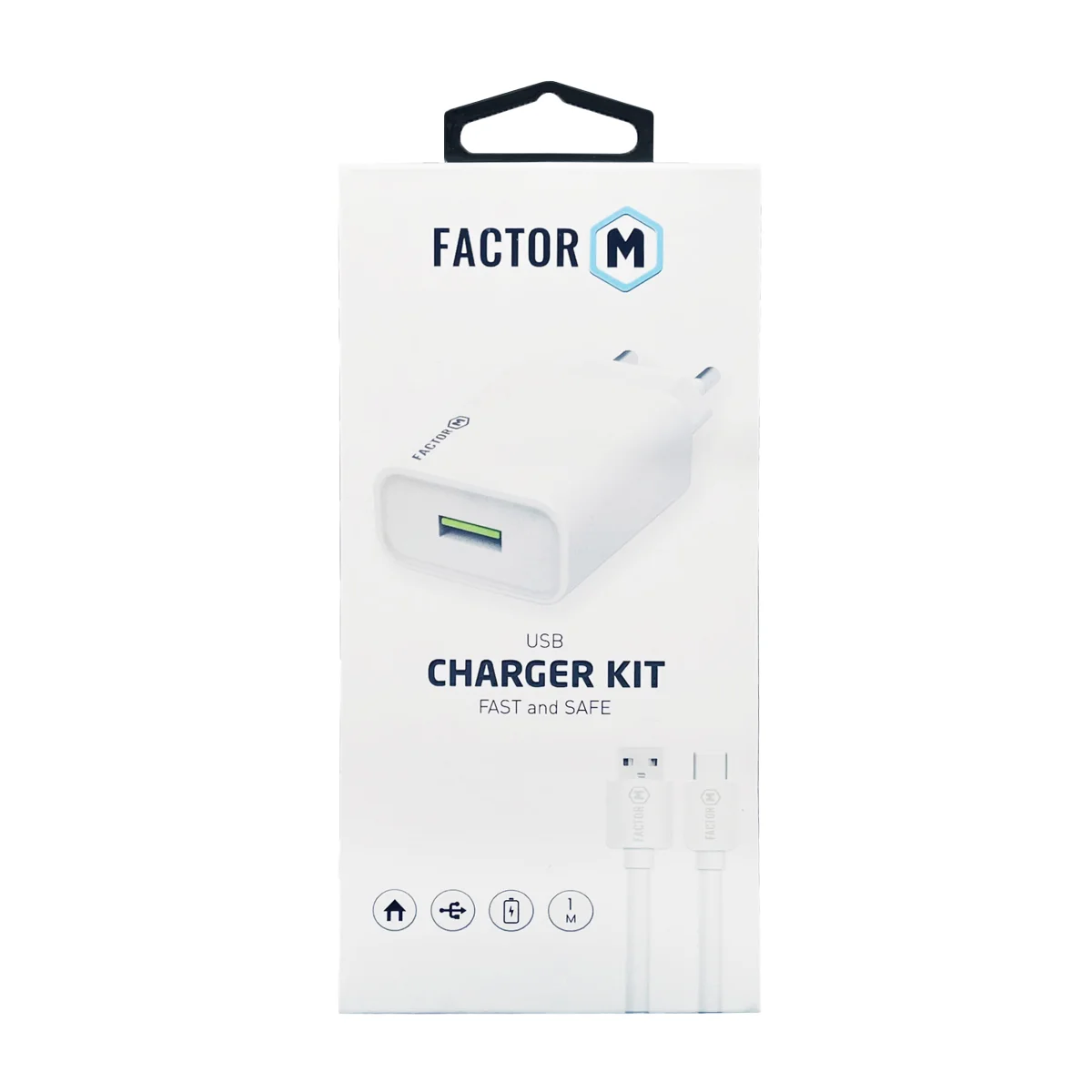 Factor-M Fm-202 Type-C Usb Ev/Seyahat Şarjı