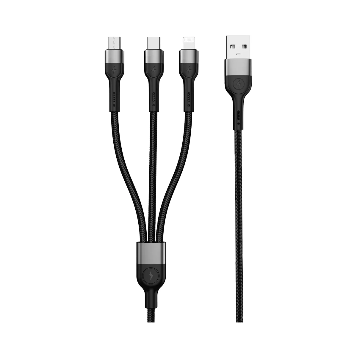 SHAZA 3in 1 PD 20W Şarj/ Veri Kablosu (Lightning-Micro-Type C) 1000