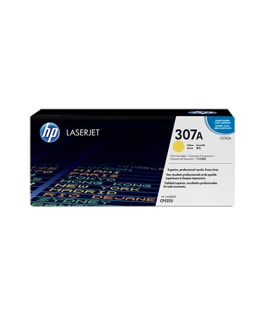 HP CE742A Yellow Toner Kartuş (307A)