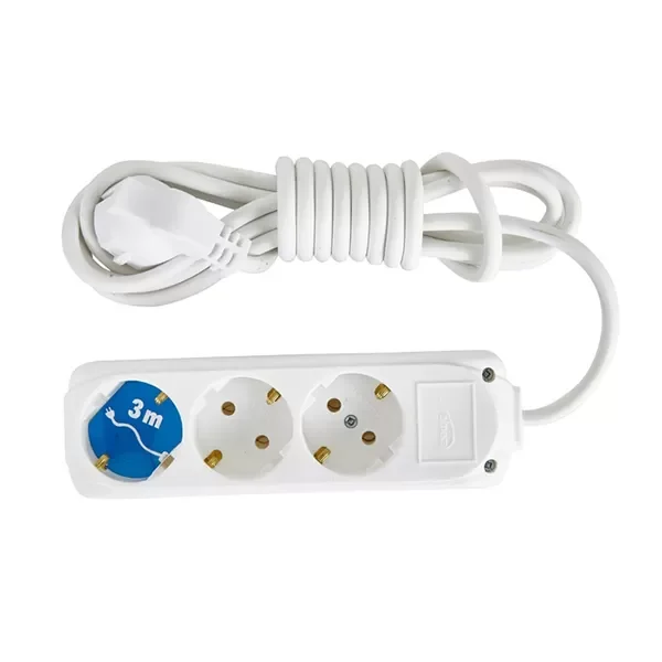 Almera 3Lü Topraklı Priz 3 Mt.