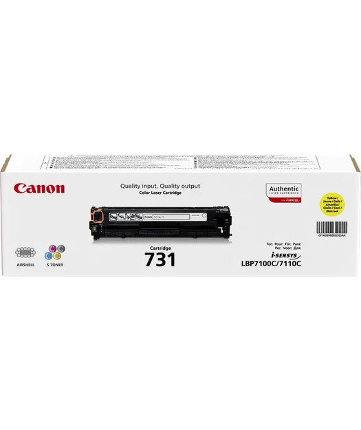 Canon CRG-731Y Toner K. 6269B002