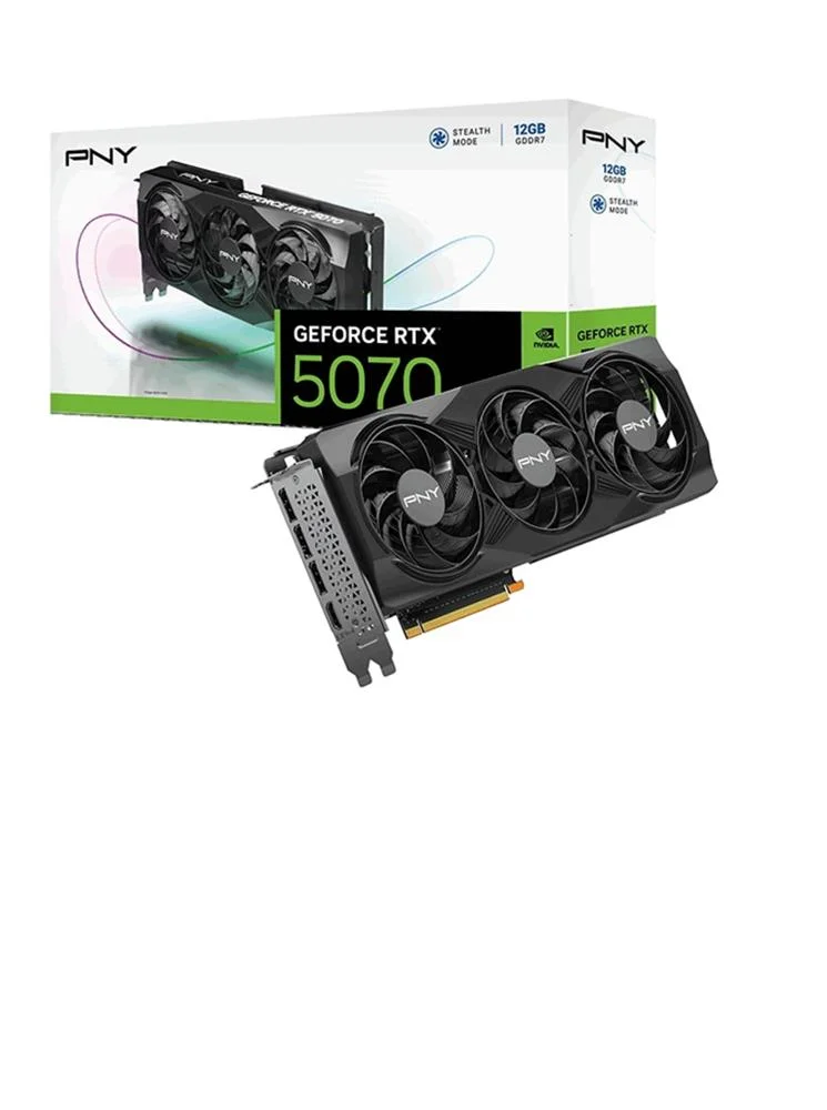 Pny GeForce RTX 5070 12GB GDDR7 HDMI, DisplayPort Ekran Kartı (VCG507012TFXPB1)