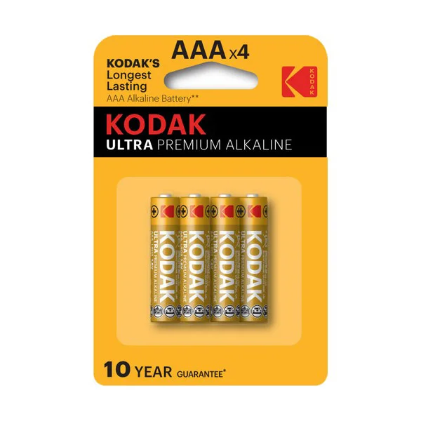 Kodak Ultra Premium Ince Pil 4 Adet