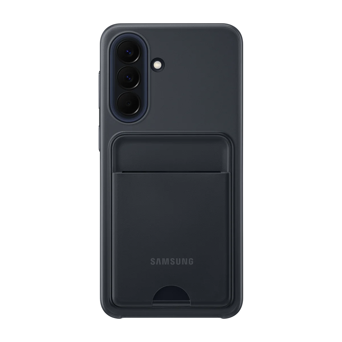 Samsung Galaxy A57 Kart Bölmeli Kılıf-Siyah