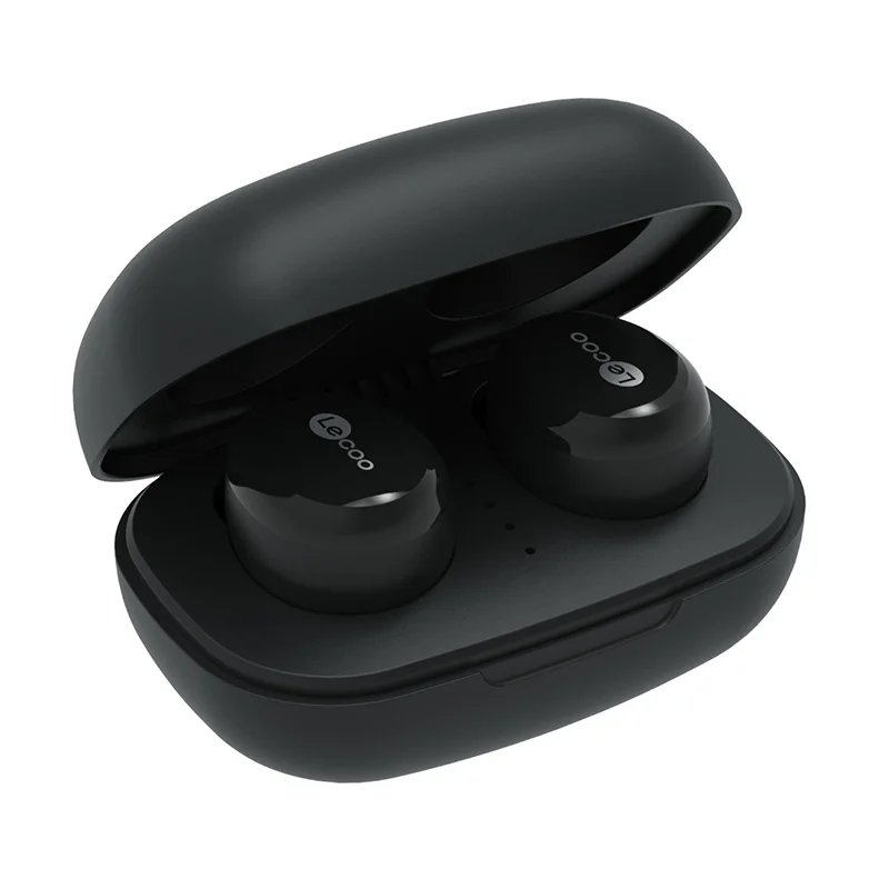 Lecoo EW301 Bluetooth 5.0 Kablosuz TWS Mikrofonlu Kulak İçi Kulaklık Siyah