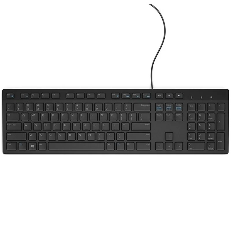 Dell KB216 Multimedia Kablolu Q USB İngilizce Klavye Siyah 580-ADHK