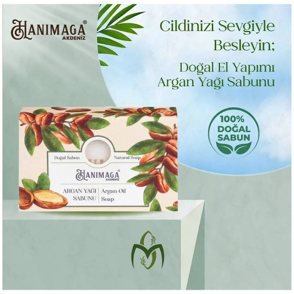 Hanımağa Akdeniz Argan Yağlı Doğal Sabun 100 Gr