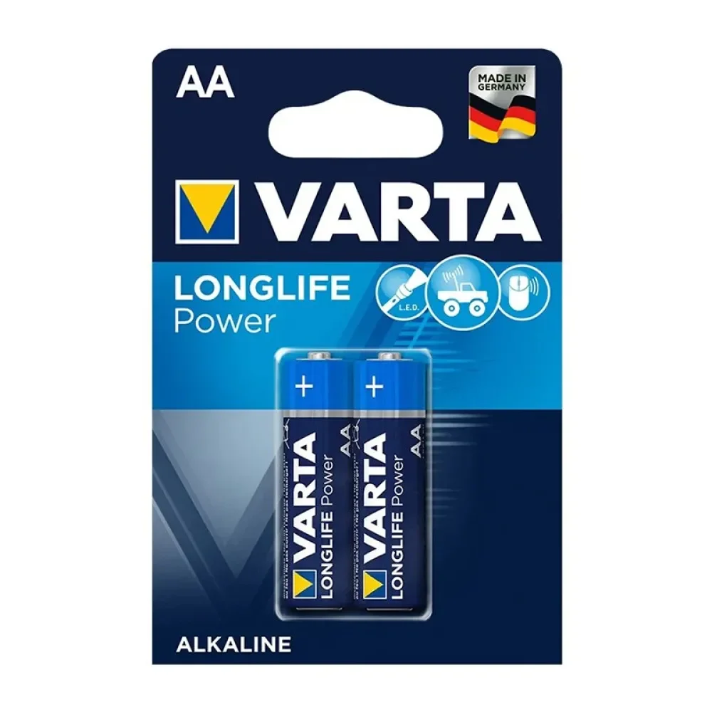 Varta Longlife Power Alkalin Kalem Pil - AA - 2'li