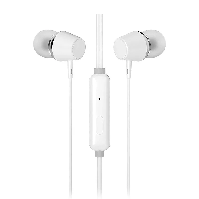 Hp DHE-7000-WT Kablolu Kulakiçi 3.5mm Jack Mikrofonlu Beyaz Kulaklık