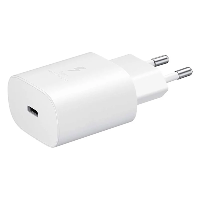 Samsung EP-TA800N Type C Hızlı Şarj Adaptörü (25W) Beyaz