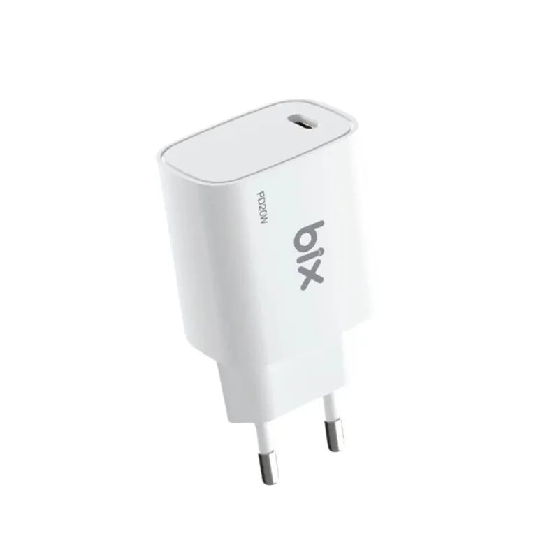 BXT21 20W PD Hızlı Şarj Adaptörü Beyaz