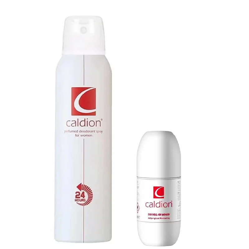 Caldion Kadın Deodorant 150ml + Roll-on Kadın 50 Ml Yeni Ürün 2 'li SET