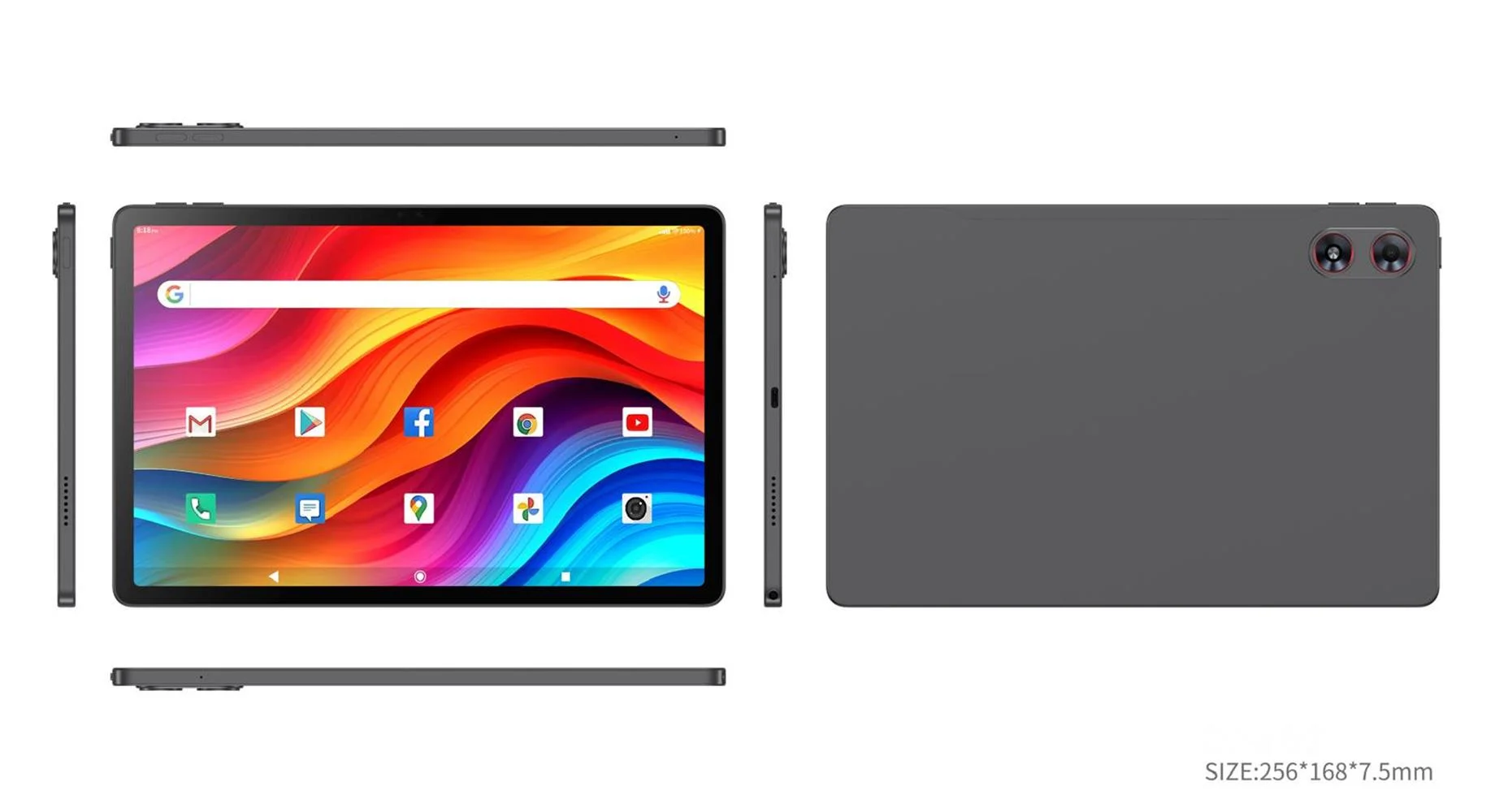 Technopc Quantum Elise T90A Tablet 10.95" IPS FHD 8 Core 2GHz 8-256GB 5-13MP Deri Kılıf Aktif Kalem